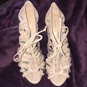 Antonio Melani Lace-Up Heels